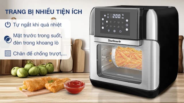 So sánh giá Lò chiên không dầu BlueStone 10 lít AFB-5888 rẻ nhất? - Ảnh 6