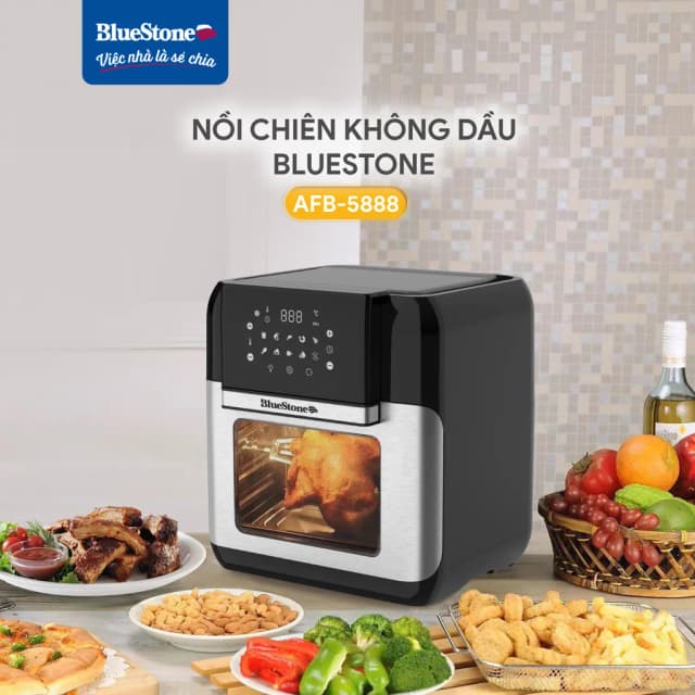 So sánh giá Lò chiên không dầu BlueStone 10 lít AFB-5888 rẻ nhất? - Ảnh 8