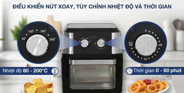 So sánh giá Lò chiên không dầu Ferroli 12 lít FAF-12M rẻ nhất? - Ảnh 14