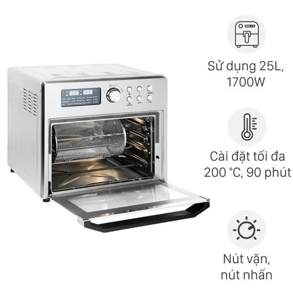 So sánh giá Lò chiên không dầu Ferroli 12 lít FAF-12M rẻ nhất? - Ảnh 20