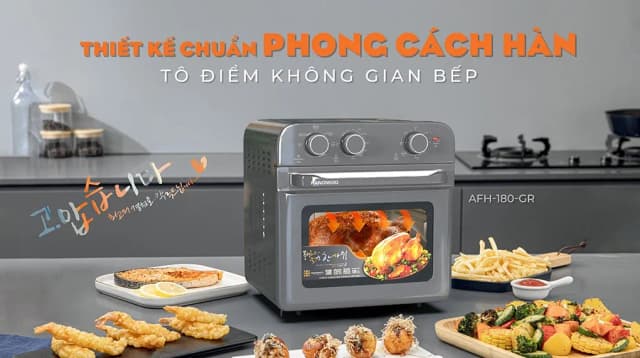 So sánh giá Lò chiên không dầu Hawonkoo 18 lít AFH-180-GR rẻ nhất? - Ảnh 10