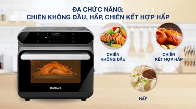 So sánh giá Lò chiên không dầu hơi nước BlueStone 24 lít AFB-5895 rẻ nhất? - Ảnh 7