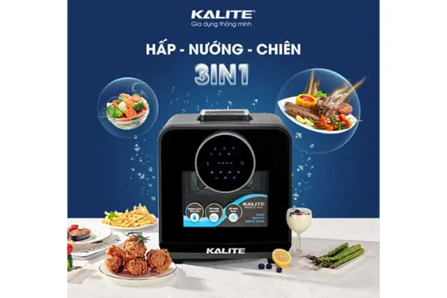 Top 1 so sánh giá Lò chiên không dầu kết hợp hấp Kalite 15 lít STEAM STAR - Tìm sản phẩm giá rẻ nhất - Ảnh 12