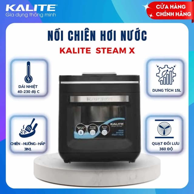 Top 1 so sánh giá Lò chiên không dầu kết hợp hấp Kalite 15 lít STEAM STAR - Tìm sản phẩm giá rẻ nhất - Ảnh 16