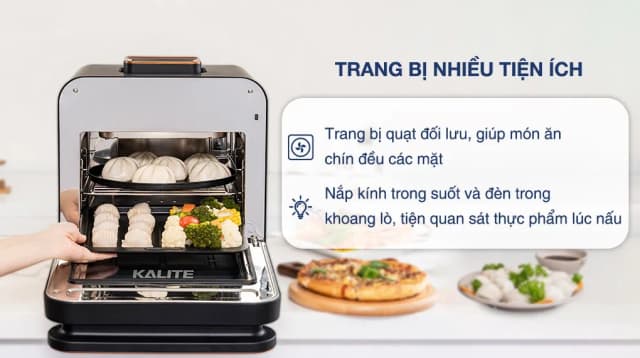Top 1 so sánh giá Lò chiên không dầu kết hợp hấp Kalite 15 lít STEAM STAR - Tìm sản phẩm giá rẻ nhất - Ảnh 22