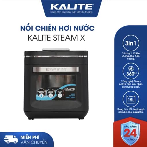 Top 1 so sánh giá Lò chiên không dầu kết hợp hấp Kalite 15 lít STEAM STAR - Tìm sản phẩm giá rẻ nhất - Ảnh 62