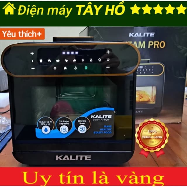 Top 1 so sánh giá Lò chiên không dầu kết hợp hấp Kalite 15 lít STEAM STAR - Tìm sản phẩm giá rẻ nhất - Ảnh 74