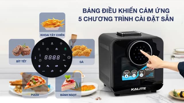 Top 1 so sánh giá Lò chiên không dầu kết hợp hấp Kalite 15 lít STEAM STAR - Tìm sản phẩm giá rẻ nhất - Ảnh 87