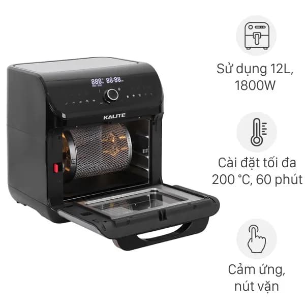 Top 1 so sánh giá Lò chiên không dầu kết hợp hấp Kalite 15 lít STEAM STAR - Tìm sản phẩm giá rẻ nhất - Ảnh 91