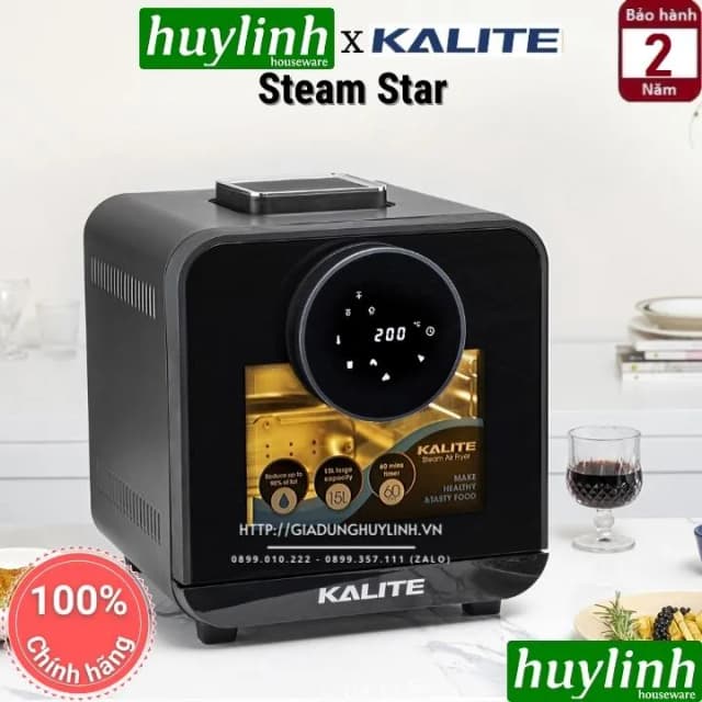 Top 1 so sánh giá Lò chiên không dầu kết hợp hấp Kalite 15 lít STEAM STAR - Tìm sản phẩm giá rẻ nhất - Ảnh 98