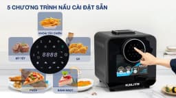 So sánh giá Lò chiên không dầu kết hợp hấp Kalite 15 lít STEAM X - Tìm sản phẩm giá rẻ nhất - Ảnh 13