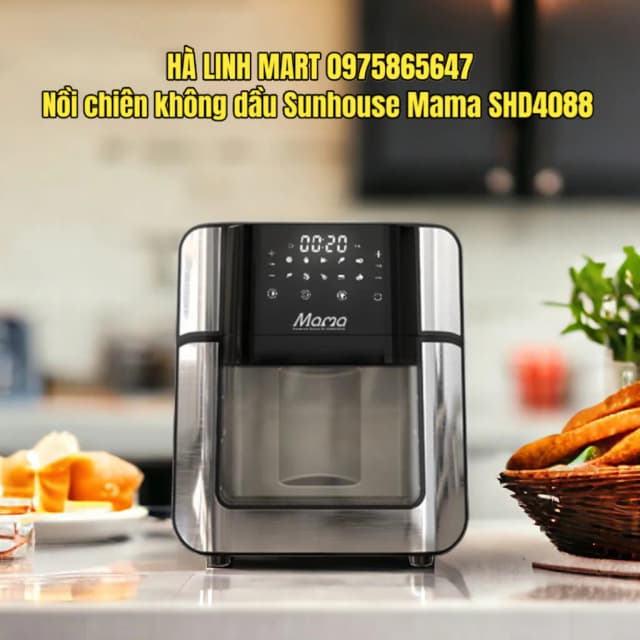 Top 1 so sánh giá Lò chiên không dầu Sunhouse Mama SHD4088 15 lít - Tìm sản phẩm giá rẻ nhất - Ảnh 11