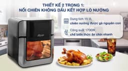 Lò chiên không dầu Sunhouse Mama SHD4088 15 lít - Giá rẻ nhất hôm nay - Ảnh 12