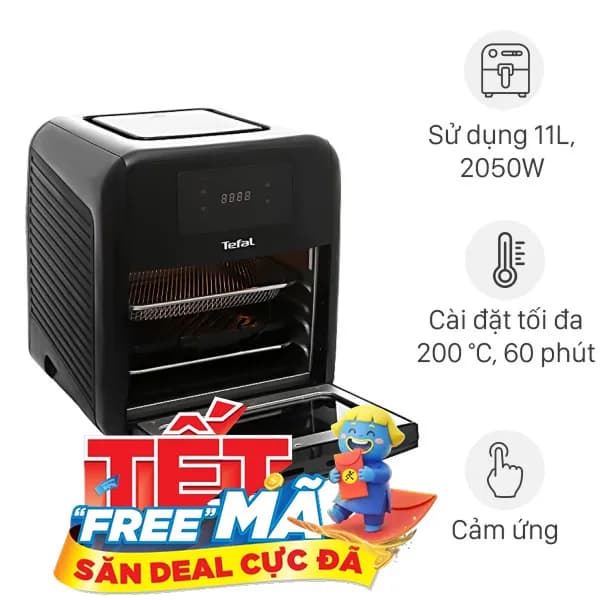 So sánh giá Lò chiên không dầu Tefal 11 lít FW501815 rẻ nhất? - Ảnh 6