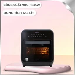 Lò nướng có hấp Lock&Lock EJF693GRY 12,5 lít