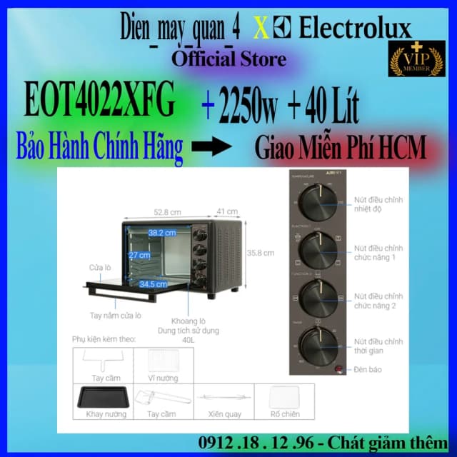 So sánh giá Lò nướng Electrolux EOT4022XFG 40 lít rẻ nhất? - Ảnh 20
