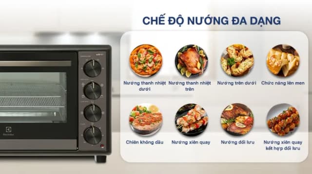 So sánh giá Lò nướng Electrolux EOT4022XFG 40 lít rẻ nhất? - Ảnh 10