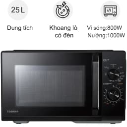 Lò vi sóng có hấp nướng Toshiba MX2-STR25SC(WH) 25 lít - Giá rẻ nhất hôm nay - Ảnh 14