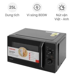 Lò vi sóng có hấp nướng Toshiba MX2-STR25SC(WH) 25 lít - Giá rẻ nhất hôm nay - Ảnh 8