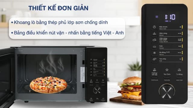 So sánh giá Lò vi sóng có nướng Electrolux EMG23D22B 23 lít rẻ nhất? - Ảnh 7