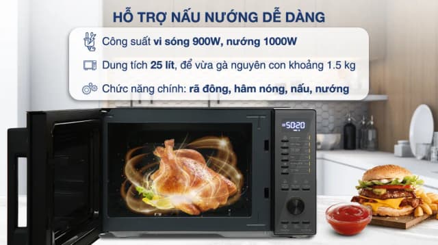 Top 1 so sánh giá Lò vi sóng có nướng Kocher KMEU-1025A 25 lít - Tìm sản phẩm giá rẻ nhất - Ảnh 20