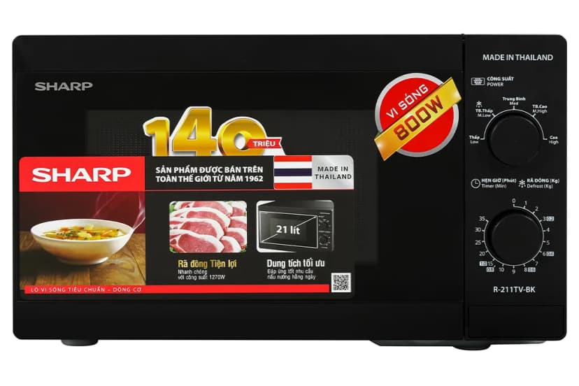 Lò vi sóng có nướng Sharp AX-1700VN 31 lít - Giá rẻ nhất hôm nay - Ảnh 28