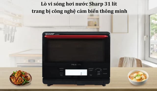 Top 1 so sánh giá Lò vi sóng có nướng Sharp AX-1700VN 31 lít - Tìm sản phẩm giá rẻ nhất - Ảnh 5