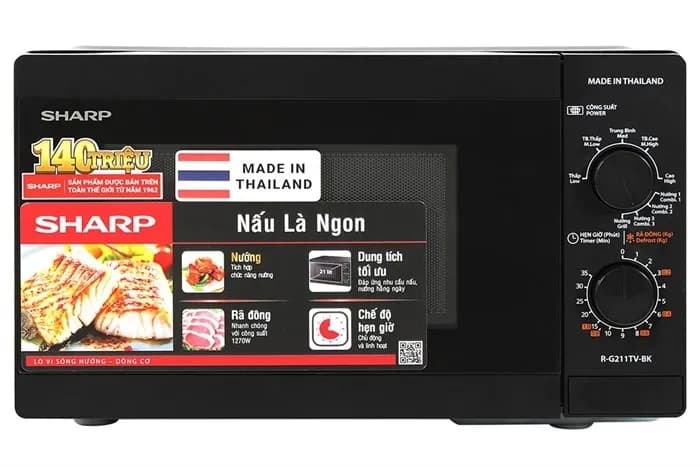 Lò vi sóng có nướng Sharp AX-1700VN 31 lít - Giá rẻ nhất hôm nay - Ảnh 62