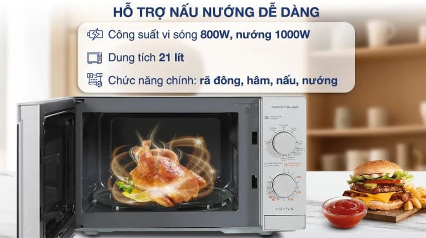 Lò vi sóng có nướng Sharp AX-1700VN 31 lít - Giá rẻ nhất hôm nay - Ảnh 70
