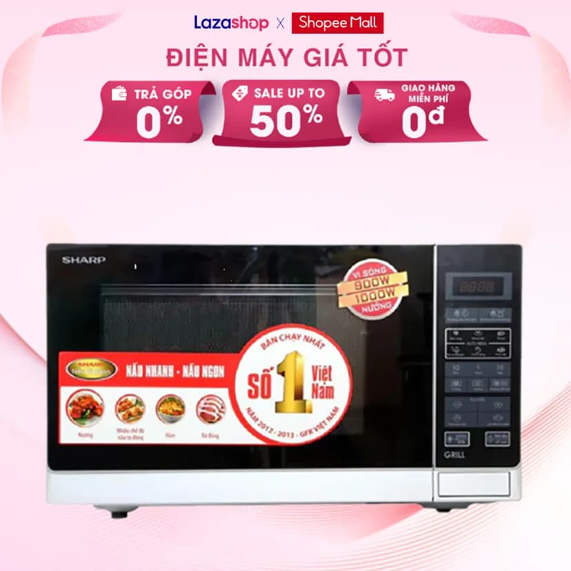 Lò vi sóng có nướng Sharp AX-1700VN 31 lít - Giá rẻ nhất hôm nay - Ảnh 73