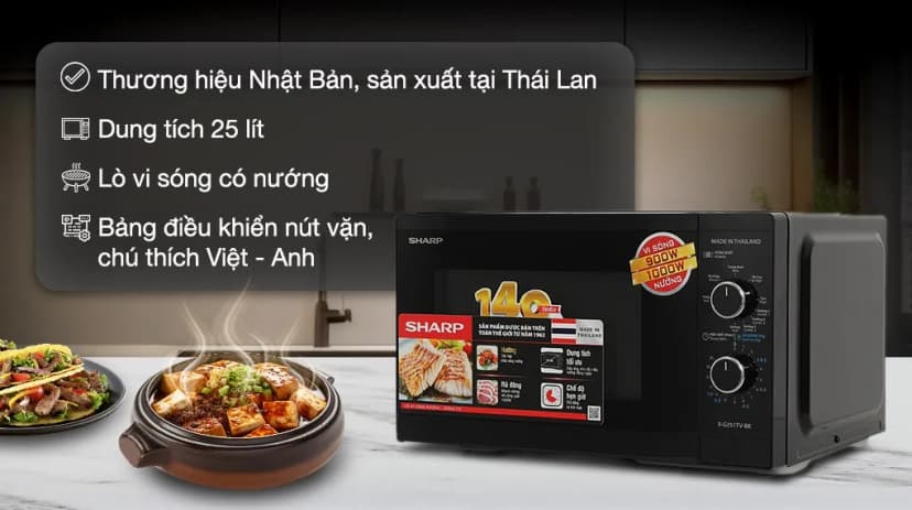 Lò vi sóng có nướng Sharp AX-1700VN 31 lít - Giá rẻ nhất hôm nay - Ảnh 77
