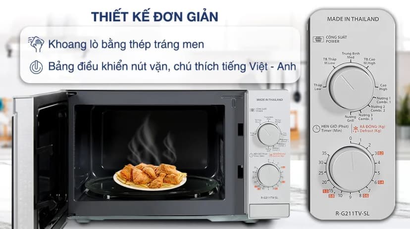 Lò vi sóng có nướng Sharp AX-1700VN 31 lít - Giá rẻ nhất hôm nay - Ảnh 85