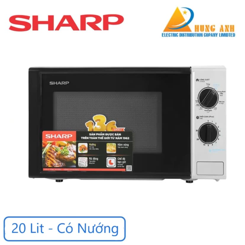 Lò vi sóng có nướng Sharp AX-1700VN 31 lít - Giá rẻ nhất hôm nay - Ảnh 92