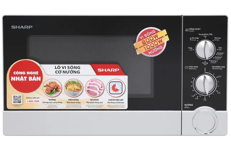 Lò vi sóng có nướng Sharp AX-1700VN 31 lít - Giá rẻ nhất hôm nay - Ảnh 95