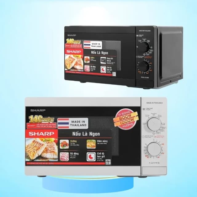 So sánh giá Lò vi sóng có nướng Sharp R-G211TV-BK 21 lít rẻ nhất? - Ảnh 12
