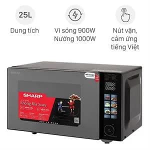 So sánh giá Lò vi sóng có nướng Sharp R-G2545FBC-BK 25 lít rẻ nhất? - Ảnh 3