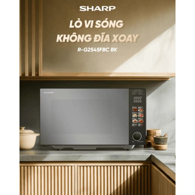 So sánh giá Lò vi sóng có nướng Sharp R-G2545FBC-BK 25 lít rẻ nhất? - Ảnh 10