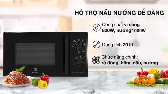 Top 1 so sánh giá Lò vi sóng có nướng Electrolux EMG20K38GWP 20 lít - Tìm sản phẩm giá rẻ nhất - Ảnh 60