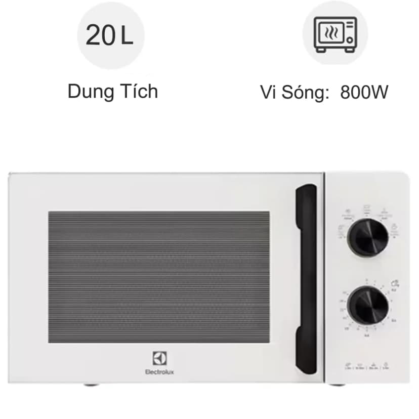 So sánh giá Lò vi sóng Electrolux EMM20K22W 20 lít - Tìm sản phẩm giá rẻ nhất - Ảnh 7