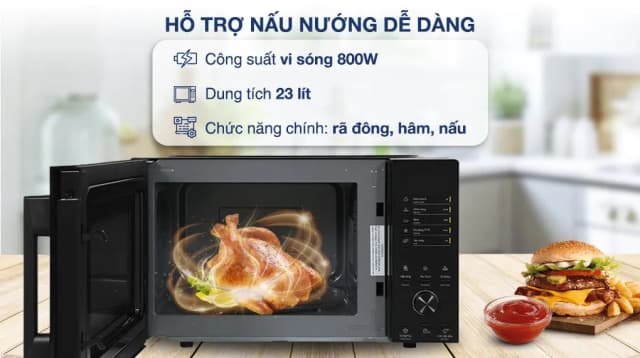 Top 1 so sánh giá Lò vi sóng Electrolux EMM23D22B 23 lít - Tìm sản phẩm giá rẻ nhất - Ảnh 7