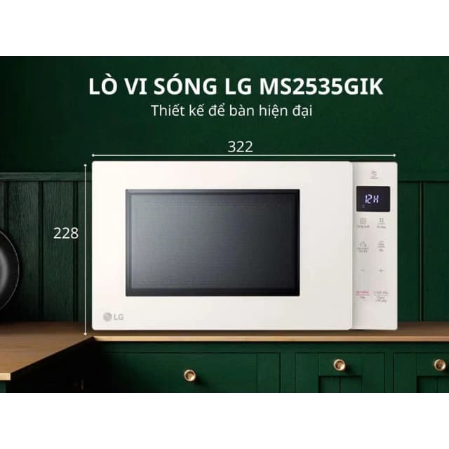 So sánh giá Lò vi sóng LG MS2535GIK 25 lít rẻ nhất? - Ảnh 16