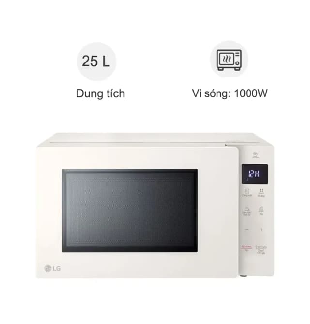 So sánh giá Lò vi sóng LG MS2535GIK 25 lít rẻ nhất? - Ảnh 5