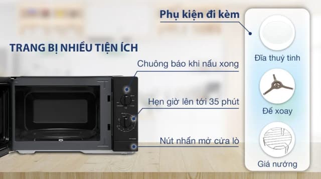 So sánh giá Lò vi sóng có nướng Panasonic NN-GM34NBYUE 24 lít rẻ nhất? - Ảnh 16