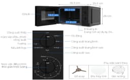 So sánh giá Lò vi sóng có nướng Panasonic NN-GM34NBYUE 24 lít - Tìm sản phẩm giá rẻ nhất - Ảnh 6