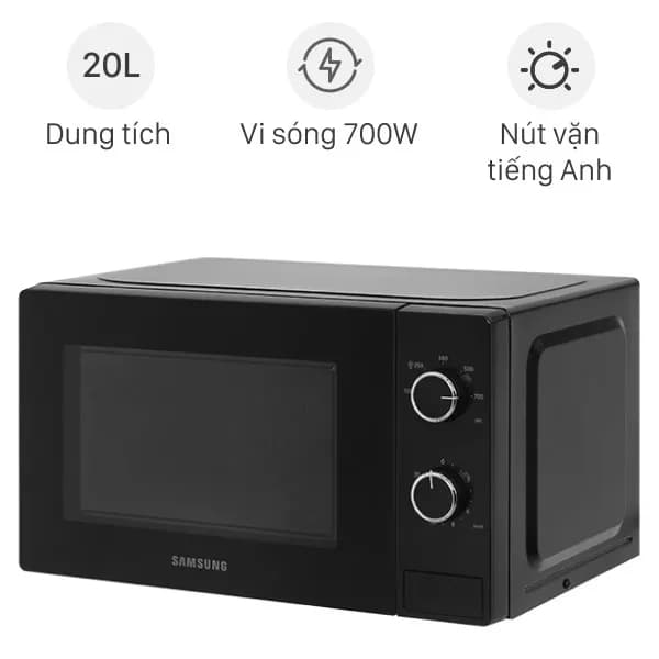 So sánh giá Lò vi sóng Samsung MS20A3010AL/SV 20 lít - Tìm sản phẩm giá rẻ nhất - Ảnh 1
