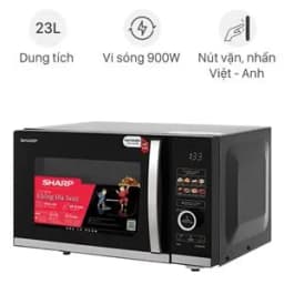 So sánh giá Lò vi sóng Sharp R-2343FB-BK 23 lít - Tìm sản phẩm giá rẻ nhất - Ảnh 3