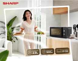 Lò vi sóng Sharp R-2348V-BK 23 lít - Giá rẻ nhất hôm nay - Ảnh 4