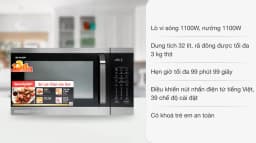 So sánh giá Lò vi sóng có nướng Sharp R-C932XVN-BST 32 lít - Tìm sản phẩm giá rẻ nhất - Ảnh 2