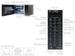 So sánh giá Lò vi sóng có nướng Sharp R-C932XVN-BST 32 lít - Tìm sản phẩm giá rẻ nhất - Ảnh 7