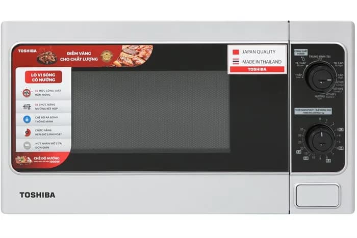 Lò vi sóng có nướng Toshiba ER-SGM20(S1)VN 20 lít - Giá rẻ nhất hôm nay - Ảnh 1